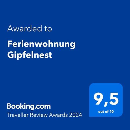 Ferienwohnung Gipfelnest Braunlage Esterno foto